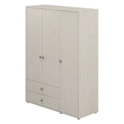FLEXA Classic Kleiderschrank Mit 3 Türen U. 2 Schubladen Mattweiß/blau 10 FLEXA Classic Kleiderschrank Mit 3 Türen U. 2 Schubladen Mattweiß/blau -Kinder Haushaltswaren Geschäft svf4jirfk80cjeouyber3qaplvl7