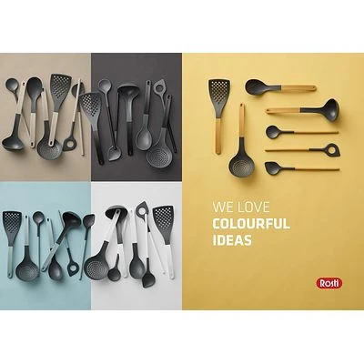 Rosti Kochlöffel Optima 31 X 5,5 X 1 Cm Schwarz Nylon 3 Rosti Kochlöffel Optima 31 X 5,5 X 1 Cm Schwarz Nylon – Bild 3