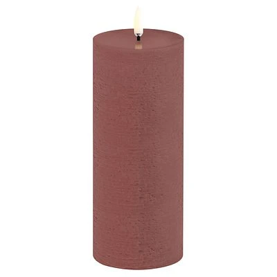 UYUNI LED Kerze Rustic 7,8x20 Cm Terracotta 1 UYUNI LED Kerze Rustic 7,8x20 Cm Terracotta