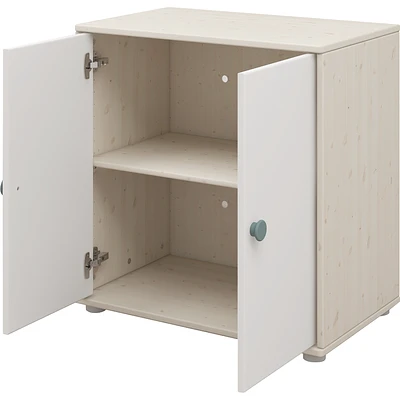 FLEXA Classic Kommode Mit 2 Türen Mattweiß/Lack Weiß/blau Sale 8 FLEXA Classic Kommode Mit 2 Türen Mattweiß/Lack Weiß/blau Sale – Bild 8