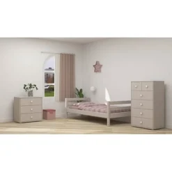 FLEXA Classic Kommode Mit 3 Schubladen Grau/weiß -Kinder Haushaltswaren Geschäft t95jypwrwo72oqyib95rbdpf61o3