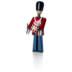 Kay Bojesen Trommler Rot/blau/weiß