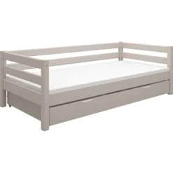 FLEXA Classic Bett 90x200cm Mit Ausziehbett Grau Lasiert -Kinder Haushaltswaren Geschäft tgjg5vb49ra0ldhjtghwn06rpu1m