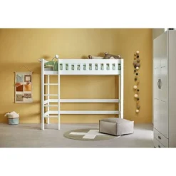 Lifetime Norden Hochbett 90x200cm Mit Rollboden Weiß 6840-10 -Kinder Haushaltswaren Geschäft tgq3aczo6x4n705rrv2eglgrnjba