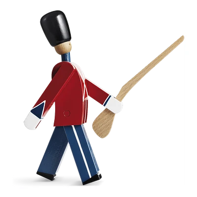 Kay Bojesen Soldat Mit Gewehr Rot/blau/weiß 2 Kay Bojesen Soldat Mit Gewehr Rot/blau/weiß – Bild 2