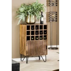 Rubjerg Design Weinschrank Tweak Mangoholz Massiv Sandfarben -Kinder Haushaltswaren Geschäft tx1jhipw35rqoy8339ppuda7a7wq