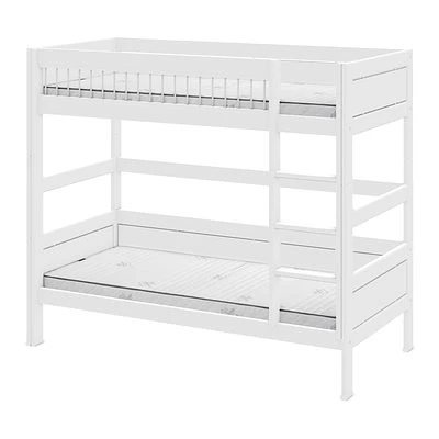 Lifetime Etagenbett Mit Deluxe Lattenrost Absturzsicherung Streben Weiß Lackiert 46301-10 1 Lifetime Etagenbett Mit Deluxe Lattenrost Absturzsicherung Streben Weiß Lackiert 46301-10