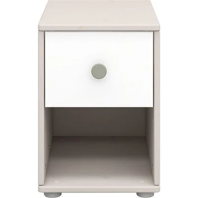 FLEXA Classic Kommode Mit 1 Schublade Grau/Lack Weiß/grün 2 FLEXA Classic Kommode Mit 1 Schublade Grau/Lack Weiß/grün – Bild 2