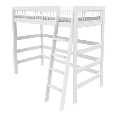 Lifetime Hochbett Breeze Mit Deluxe Lattenrost Weiß Lackiert Schräge Leiter 1 Lifetime Hochbett Breeze Mit Deluxe Lattenrost Weiß Lackiert Schräge Leiter