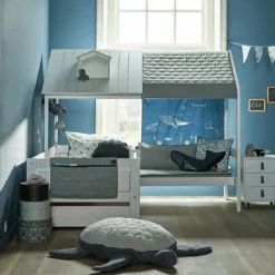 Lifetime Beachhouse Corner Bett Mit Deluxe Lattenrost Weiß Lackiert