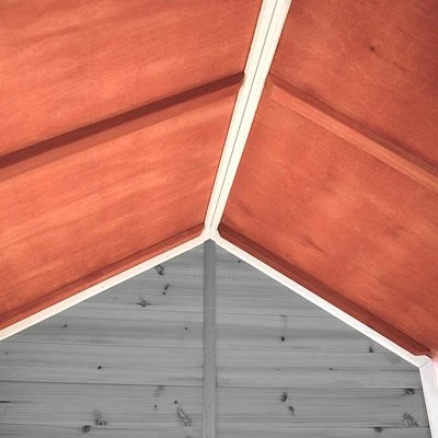 EXIT TOYS EXIT Loft 100 Gartenhaus Grau 8 EXIT TOYS EXIT Loft 100 Gartenhaus Grau – Bild 8