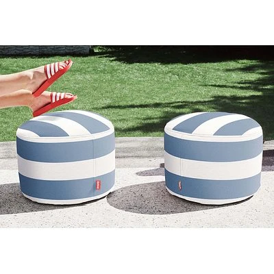 Fatboy® Point Outdoor Stripe Ocean Blue 104544 2 Fatboy® Point Outdoor Stripe Ocean Blue 104544 – Bild 2