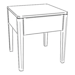 Hasena Styly Nachttisch Wildbuche Natur Geölt -Kinder Haushaltswaren Geschäft unhhlg35c7oe7cu8ojtool6z7yj0