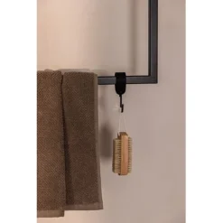 Metallbude Handtuchhalter Tensi Eckig Groß Schwarz -Kinder Haushaltswaren Geschäft uuh674ywfyagf0ufgrcknxs9nahy