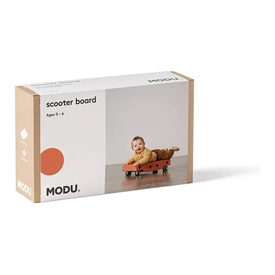 MODU® Scooter Board Rollbrett Orange/hellgrün 5 MODU® Scooter Board Rollbrett Orange/hellgrün – Bild 5