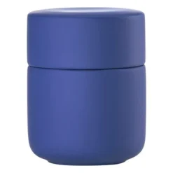 ZONE Denmark Aufbewahrungsbehälter Ume Mit Deckel Indigo Blau