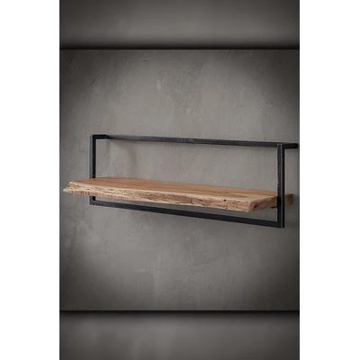 Rubjerg Design Wandregal Edge 100cm Metall/Akazie Massiv Natur 6 Rubjerg Design Wandregal Edge 100cm Metall/Akazie Massiv Natur – Bild 6