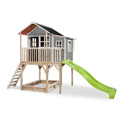 EXIT TOYS EXIT Loft 750 Gartenhaus Grau 2 EXIT TOYS EXIT Loft 750 Gartenhaus Grau – Bild 2