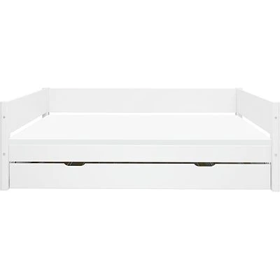 FLEXA White Einzelbett 90x200cm Mit Gästebett Hochklappbar Weiß 3 FLEXA White Einzelbett 90x200cm Mit Gästebett Hochklappbar Weiß – Bild 3