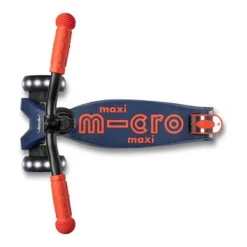Micro Scooter Maxi Micro Deluxe Pro LED Navy Red -Kinder Haushaltswaren Geschäft vimnelv0eepkrib6brh619kt8fxf