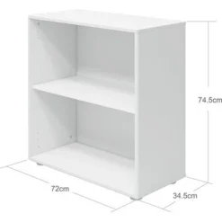 FLEXA Roomie Mini Bücherregal Weiß -Kinder Haushaltswaren Geschäft vixdbqpoyqz1a6i97hu1evt4dci1