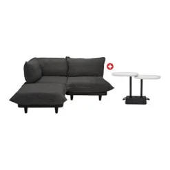 Fatboy® Paletti Sofa Set Medium Thunder Grey Inkl. Brick Tables