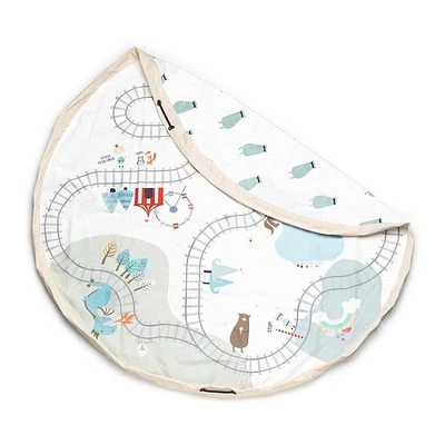 Play&Go Prints 2 In 1 Spielzeugsack Train 2 Play&Go Prints 2 In 1 Spielzeugsack Train – Bild 2