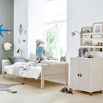 Lifetime Basisbett Mit Deluxe Lattenrost 6101 Whitewash 2 Lifetime Basisbett Mit Deluxe Lattenrost 6101 Whitewash – Bild 2