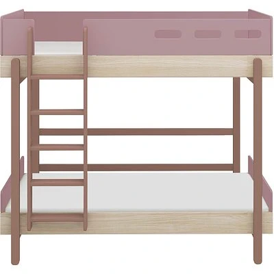 FLEXA Popsicle Etagenbett Mit Senkrechter Leiter Cherry 2 FLEXA Popsicle Etagenbett Mit Senkrechter Leiter Cherry – Bild 2