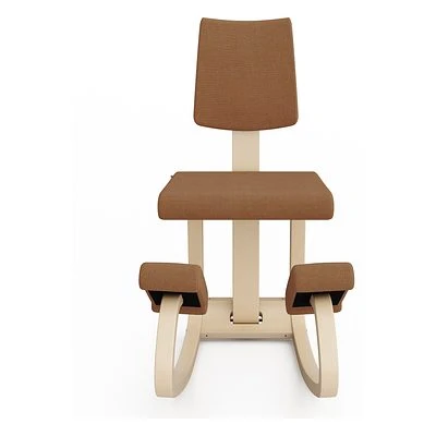 Varier® Variable™ Plus Kniestuhl Esche Natur REW568 Re-wool Orange 5 Varier® Variable™ Plus Kniestuhl Esche Natur REW568 Re-wool Orange – Bild 5