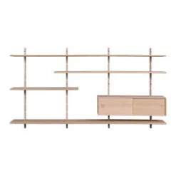 PBJ Designhouse Moore-Wandsystem #07 Eiche Hell