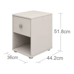 FLEXA Classic Kommode Mit 1 Schublade Grau/grün -Kinder Haushaltswaren Geschäft wdi7kgoiol8gfxuovydhnxy4lg8m