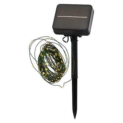 Sirius Knirke Solar LED Lichterkette 80 LEDs Warm Weiß 2 Sirius Knirke Solar LED Lichterkette 80 LEDs Warm Weiß – Bild 2