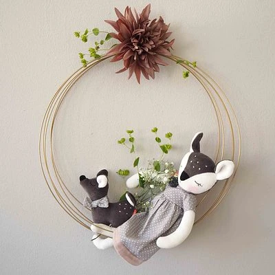 Kikadu Große Puppe Rehkitz Mädchen 1715601 Sale 5 Kikadu Große Puppe Rehkitz Mädchen 1715601 Sale – Bild 5