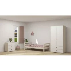 FLEXA Classic Kommode Mit 3 Schubladen Mattweiß/Lack Weiß/rosa 11 FLEXA Classic Kommode Mit 3 Schubladen Mattweiß/Lack Weiß/rosa -Kinder Haushaltswaren Geschäft wgtyf58qrud5202t0ntra9pr10pq