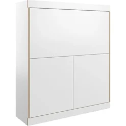 Mueller Müller FLAI Sekretär Mit Einer Klappe Und Zwei Türen (Rückwand Magnetisch) Weiß -Kinder Haushaltswaren Geschäft wkcxzc9uz5jtkuz18i74a7rp4igt
