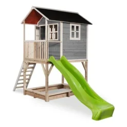 EXIT TOYS EXIT Loft 700 Gartenhaus Grau 8 EXIT TOYS EXIT Loft 700 Gartenhaus Grau -Kinder Haushaltswaren Geschäft wnrvimbacbdtpgni965wt7p5rao4