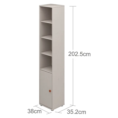 FLEXA Classic Regal Hoch Mit 1 Türe U. 4 Böden Grau/rosa Sale 4 FLEXA Classic Regal Hoch Mit 1 Türe U. 4 Böden Grau/rosa Sale – Bild 4