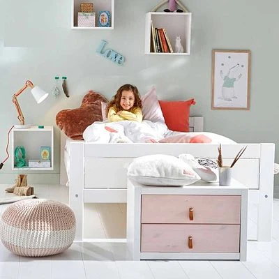 Lifetime Bett 120x200 Mit Deluxe Lattenrost Weiß 2 Lifetime Bett 120x200 Mit Deluxe Lattenrost Weiß – Bild 2