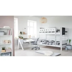 FLEXA White Etagenbett Mit Senkrechter Leiter Weiß 16 FLEXA White Etagenbett Mit Senkrechter Leiter Weiß -Kinder Haushaltswaren Geschäft wt90xujoocqwam81iqsurzul54sv