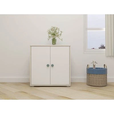 FLEXA Classic Kommode Mit 2 Türen Mattweiß/Lack Weiß/blau Sale 6 FLEXA Classic Kommode Mit 2 Türen Mattweiß/Lack Weiß/blau Sale – Bild 6