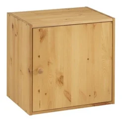 Infanskids Würfel Groß Inkl. Fachboden Und Türe Natur