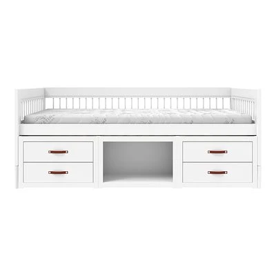 Lifetime Kojenbett Breeze Mit Regalmodul Und Rollboden Weiß Lackiert 3 Lifetime Kojenbett Breeze Mit Regalmodul Und Rollboden Weiß Lackiert – Bild 3