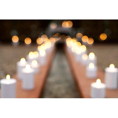 UYUNI LED Outdoor-Kerze 7,8x12,7 Cm White 5 UYUNI LED Outdoor-Kerze 7,8x12,7 Cm White – Bild 5