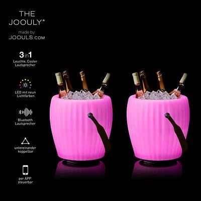 JOOULS JOOULY 3in1 Leuchte Bowl L Streifen Weiß 9 JOOULS JOOULY 3in1 Leuchte Bowl L Streifen Weiß – Bild 9