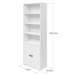 FLEXA Roomie Maxi Bücherregal Mit 2 Türen Weiß/dunkelgrün 9 FLEXA Roomie Maxi Bücherregal Mit 2 Türen Weiß/dunkelgrün -Kinder Haushaltswaren Geschäft xfk7e5dvnkkua7dxagq92va9adcm