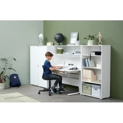 FLEXA Moby Left Up Schreibtisch Weiß 82-50149 -Kinder Haushaltswaren Geschäft xn4ddet7a5id36con8ea6a3yqwlh