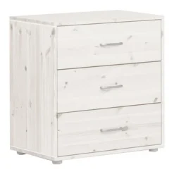 FLEXA Classic Kommode Mit 3 Schubladen Mattweiß/weiß Sale