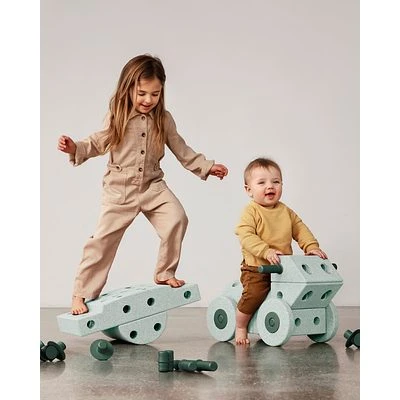 MODU® Dreamer Set Konstruktionsspielzeug Mint/dunkelgrün 2 MODU® Dreamer Set Konstruktionsspielzeug Mint/dunkelgrün – Bild 2