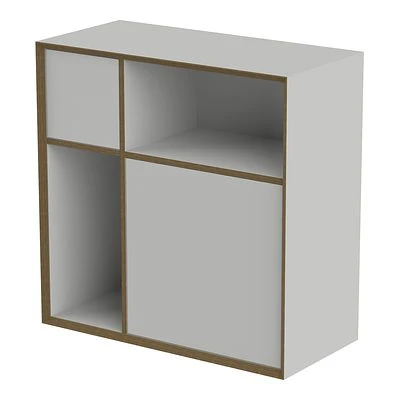 Mueller Müller VERTIKO PLY THREE Kommode Weiß 4 Mueller Müller VERTIKO PLY THREE Kommode Weiß – Bild 4